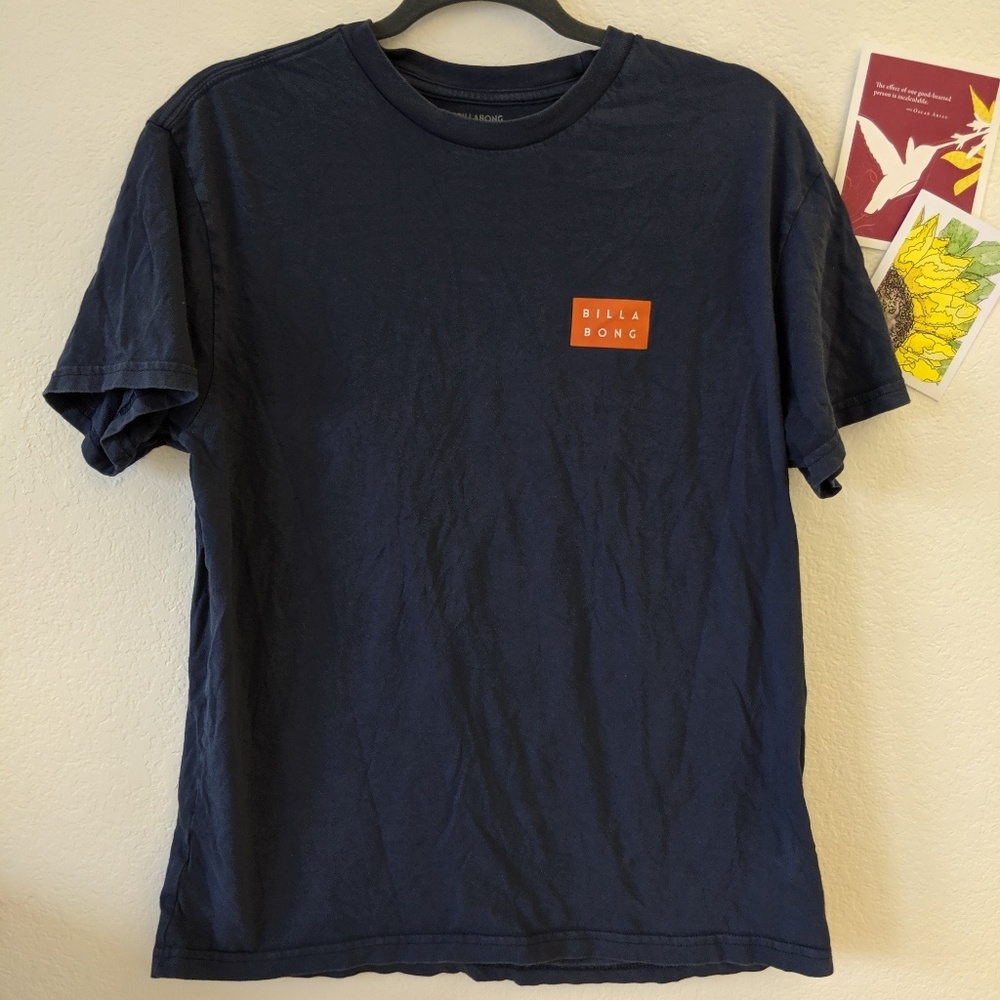 Navy blue Billabong tee